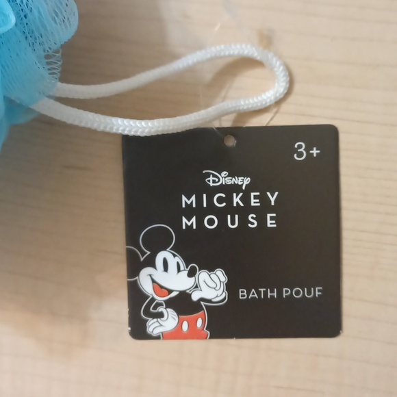 $5 Mickey Mouse Shower Bath Pouf Wash Cloth Sponge - Picture 4 of 5